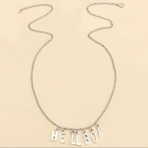 3/$30 🤍 Hell Boy Charm Necklace
